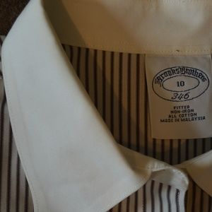 Classic non-iron Brook Brothers shirt for women